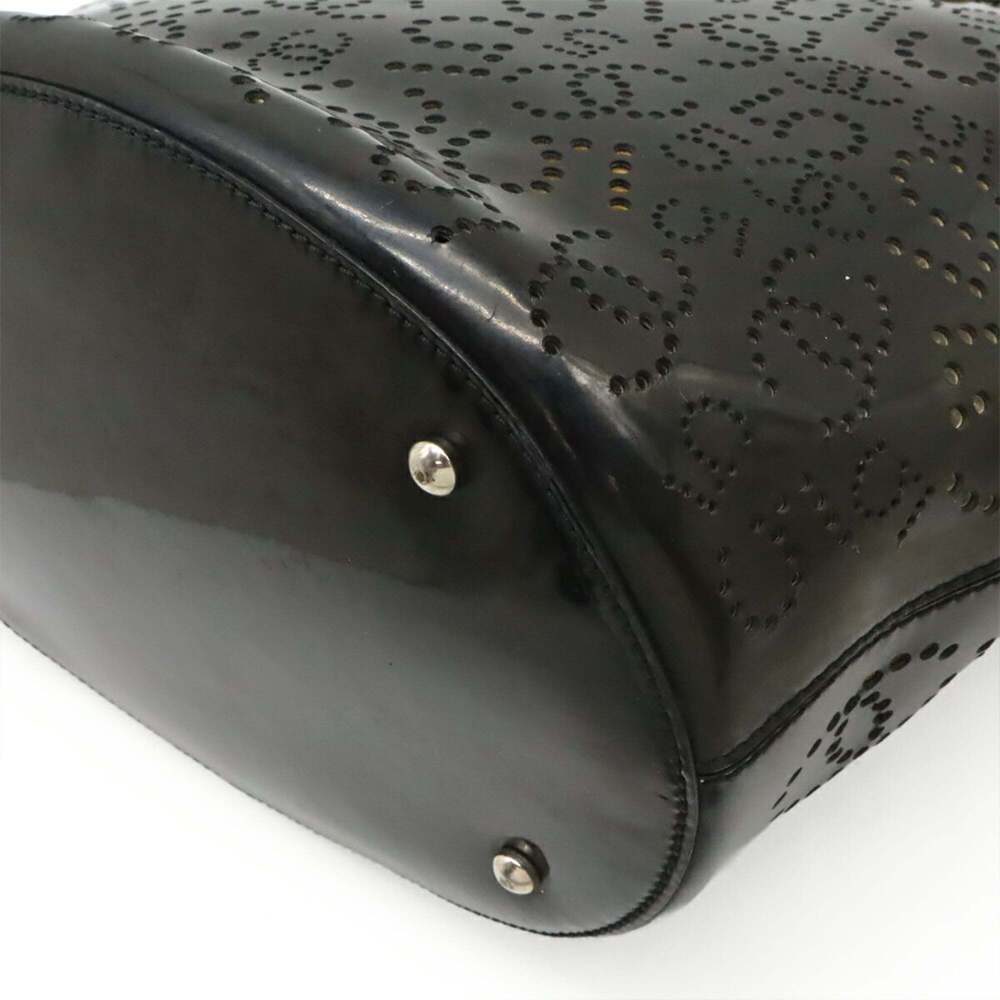 CHANEL Black Leather Logo Tote Bag - Picture 4 of 10